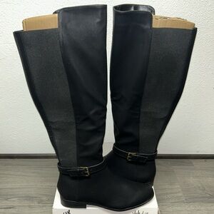 Style & Co. Womens Kimmball Solid Over-The-Knee Boots